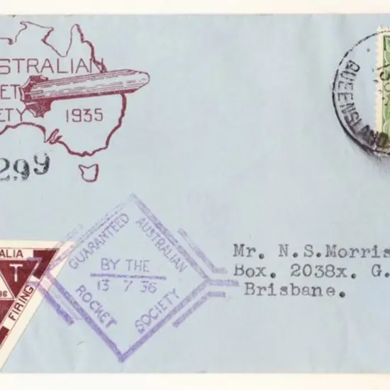 1936 (13th July) Moggill to Riverview, Queensland ...