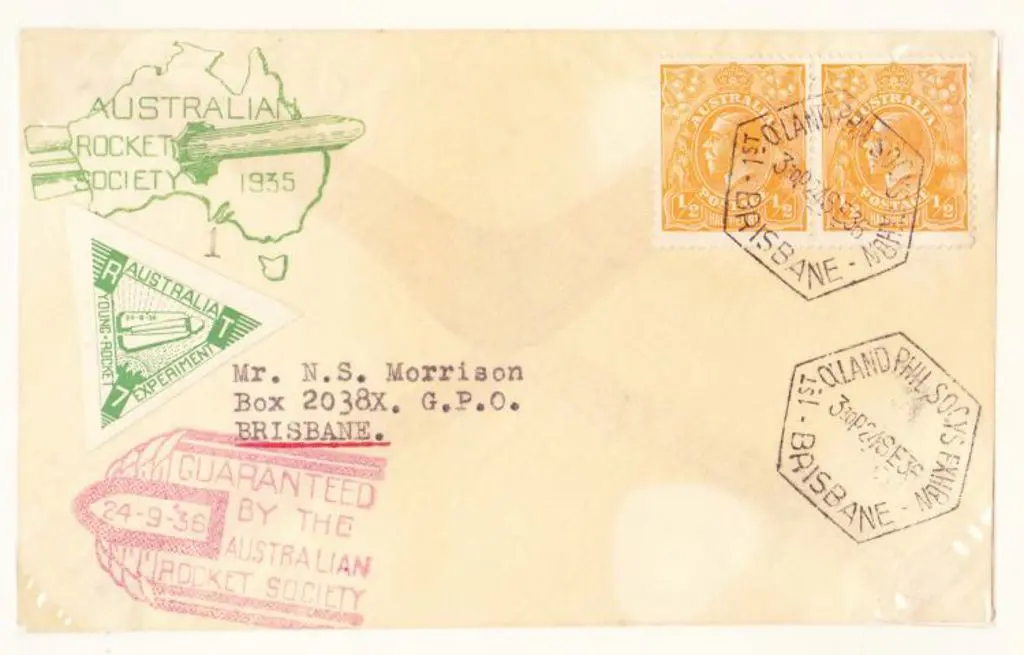 1936 (24th Sept) ditto but cover No. "1" with 2 x ... Image 1++