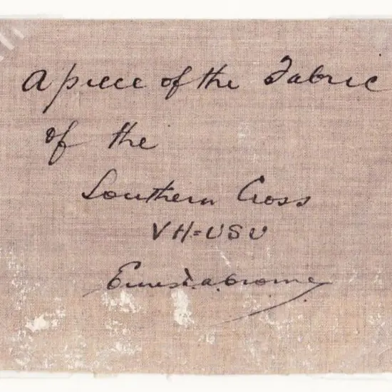 1928 "Southern Cross" original piece of fabric ...