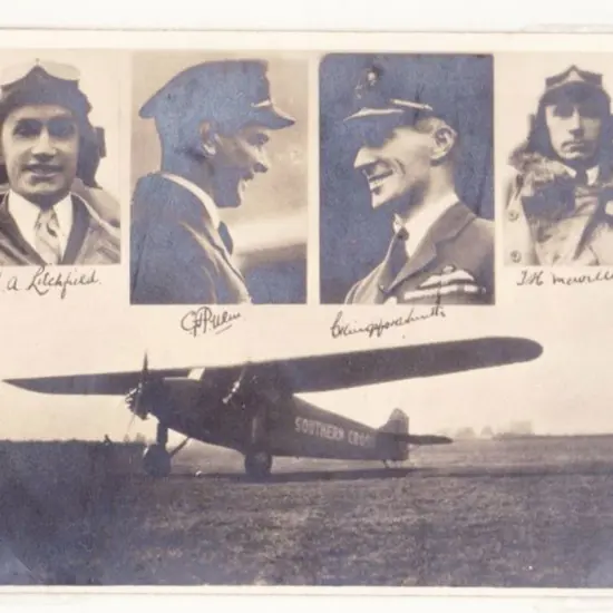 1929 Kingsford Smith, Charles Ulm, HA Litchfield & ...