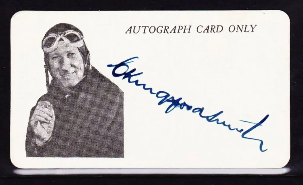 1930's Charles Kingsford Smith original "Autograph ... Image 1++