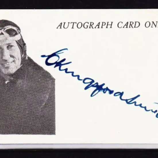 1930's Charles Kingsford Smith original "Autograph ...