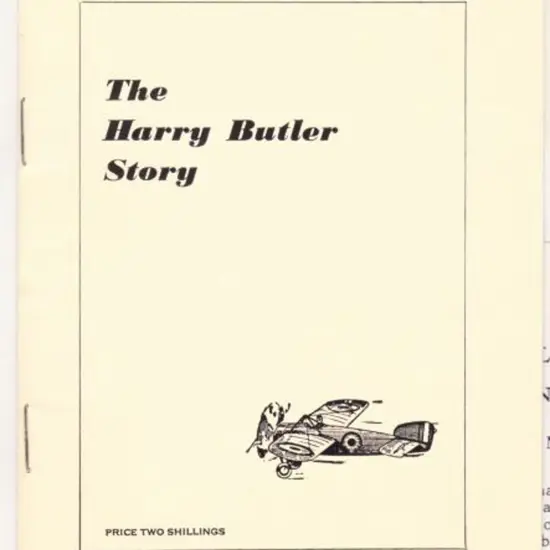 1959 "The Harry Butler Story" booklet plus "Harry ...