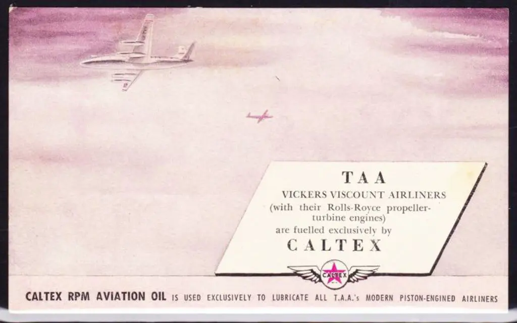 1960's Advertising card for Castrol RPM Aviation ... Image 1++