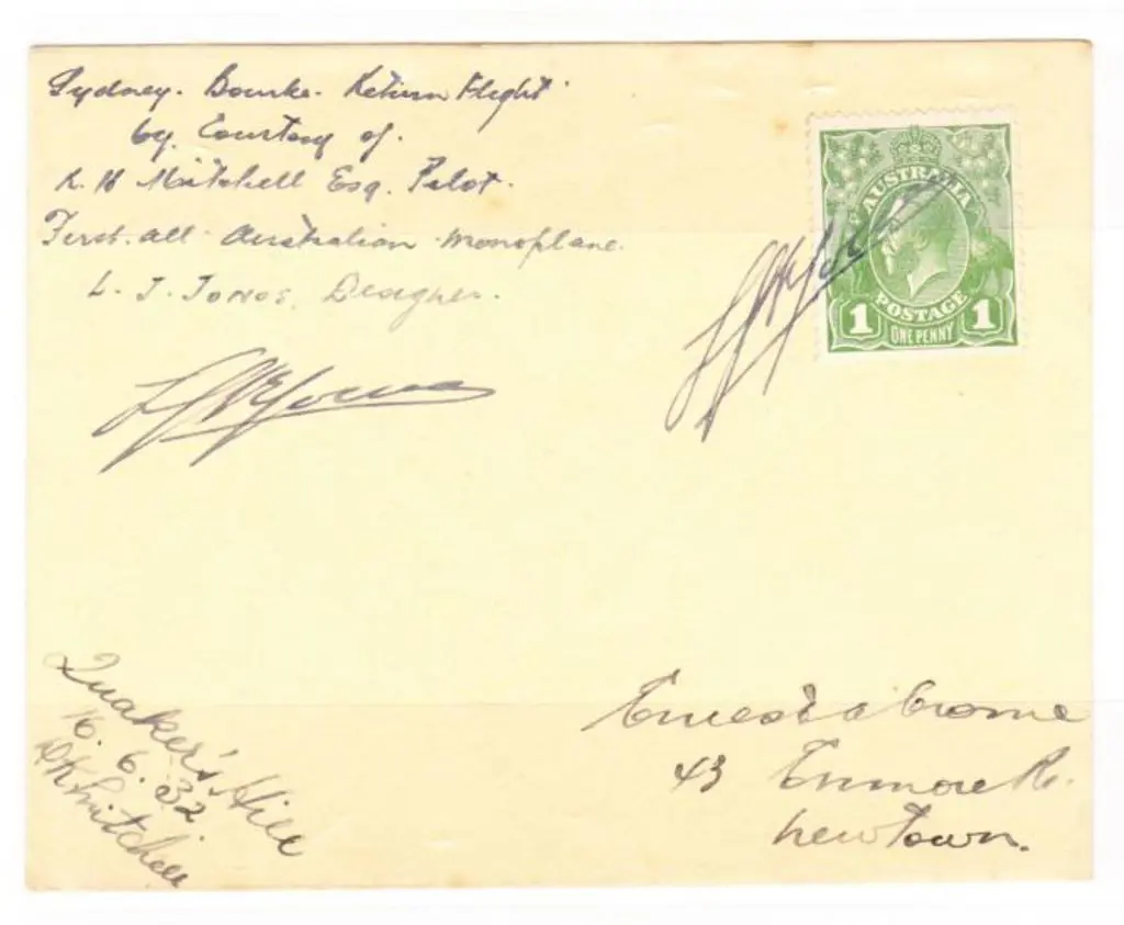 1932 (13th June) Sydney to Bourke to Sydney ... Image 1++