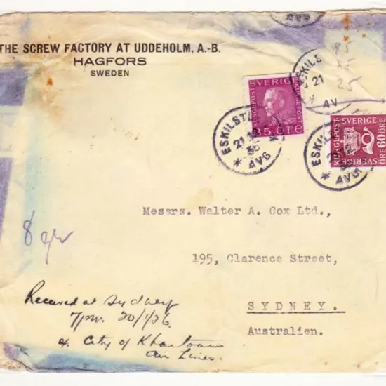 1935 (31st Dec) ditto but one of the few covers ...