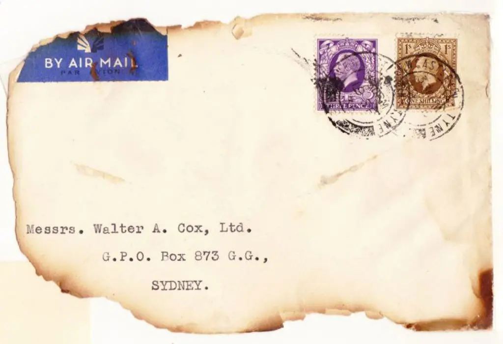 1936 (29th Sept) ditto but comes with PMG Sydney ... Image 1++