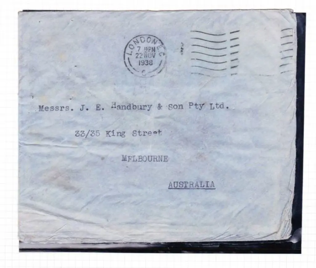 1938 (27th Nov) ditto also with no stamps nor any ... Image 1++
