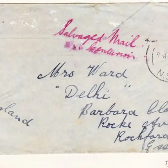 1939 (8th June) Imperial Airways Australia to ...