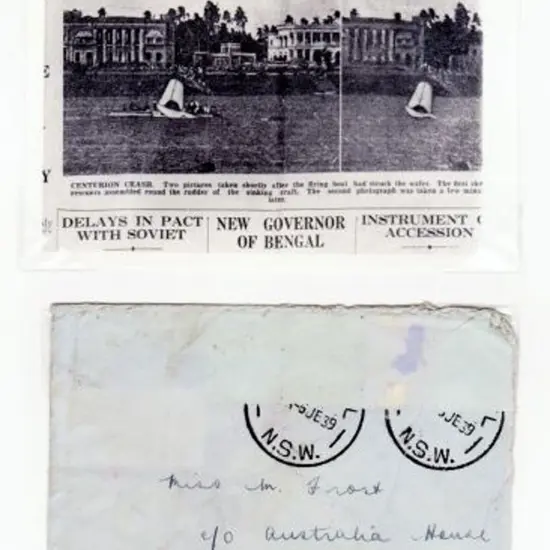 1939 (8th June) ditto but with red cachet ...