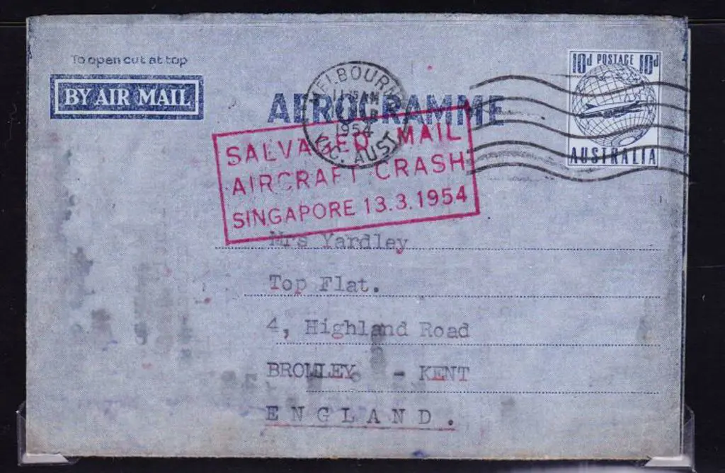 1954 (13th March) British Overseas Airways Corp. ... Image 1++