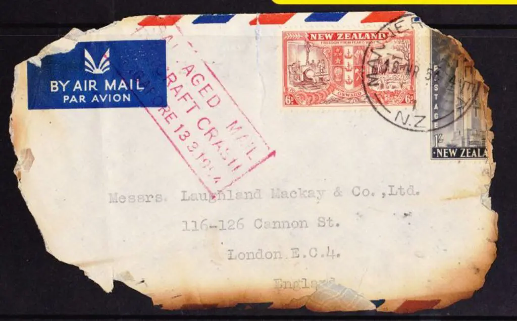 1954 (13th March) ditto but London addressed ... Image 1++
