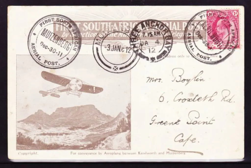 1911 (30th Dec) ditto but with Transvaal 1d KEVII ... Image 1++