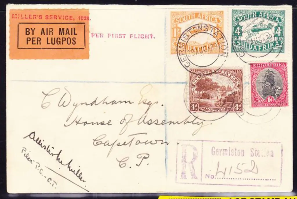 1929 (29th Aug) Germiston Station to Cape Town ... Image 1++