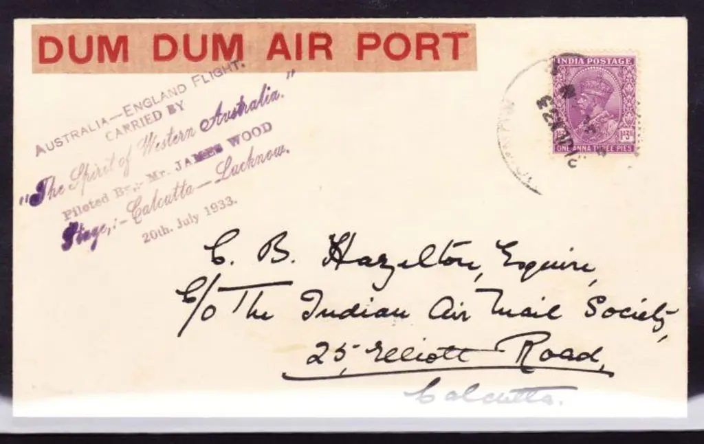 1933 (2nd July) Calcutta to Lucknow intermediate ... Image 1++