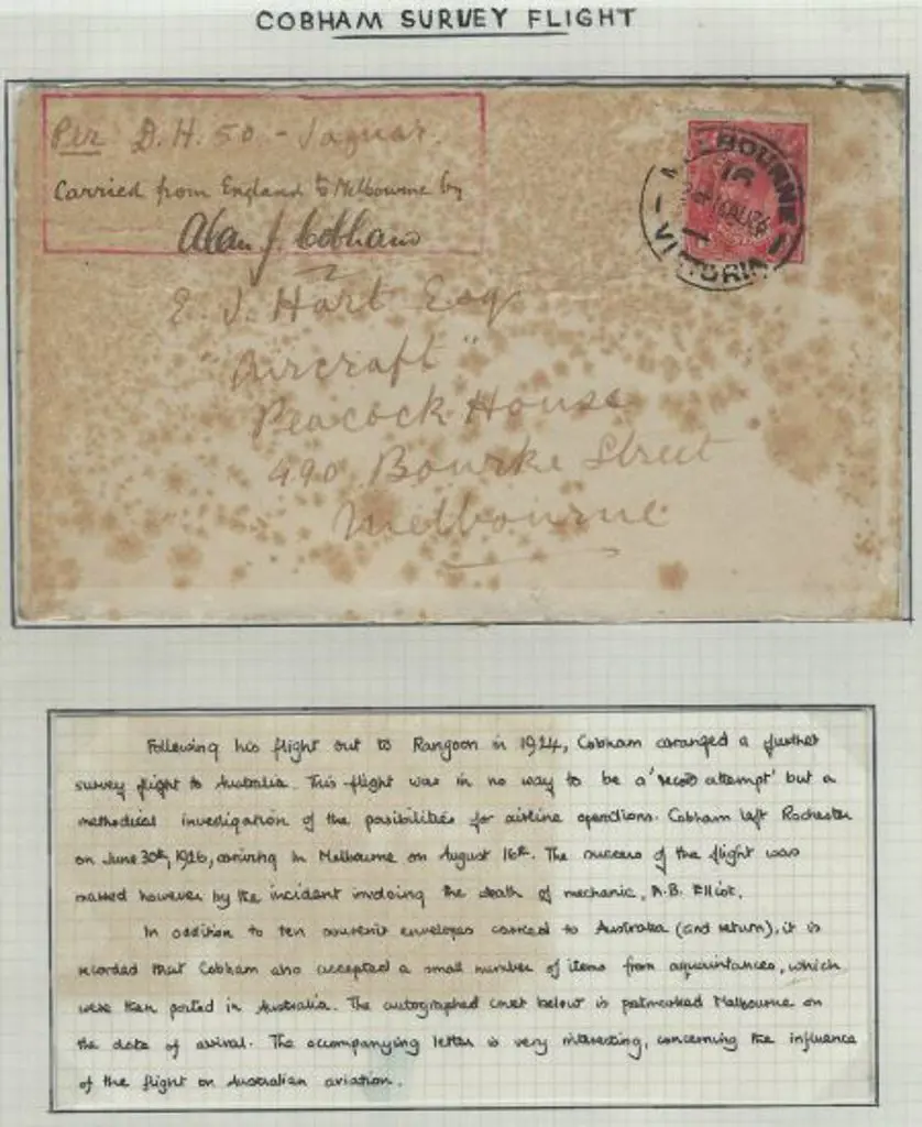 1926 (30th June) England to Australia from London ... Image 1++