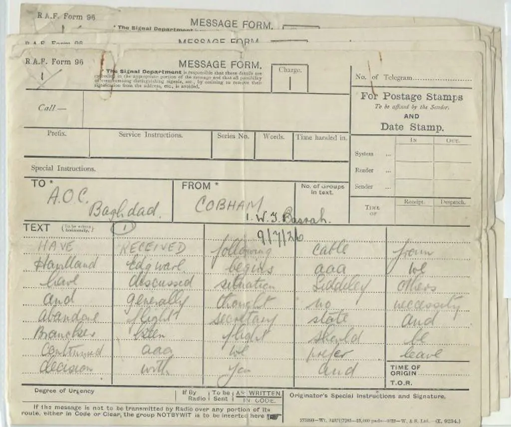 1926 (30th June) England to Australia Cobham ... Image 1++