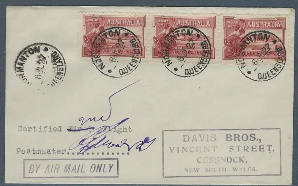1927 (1st July) Normanton to Cessnock carried on ... Image 1++