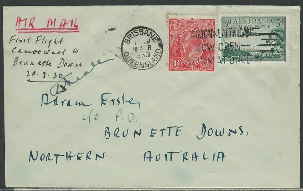 1930 (20th Feb) Camooweal to Brunette Downs ... Image 1++