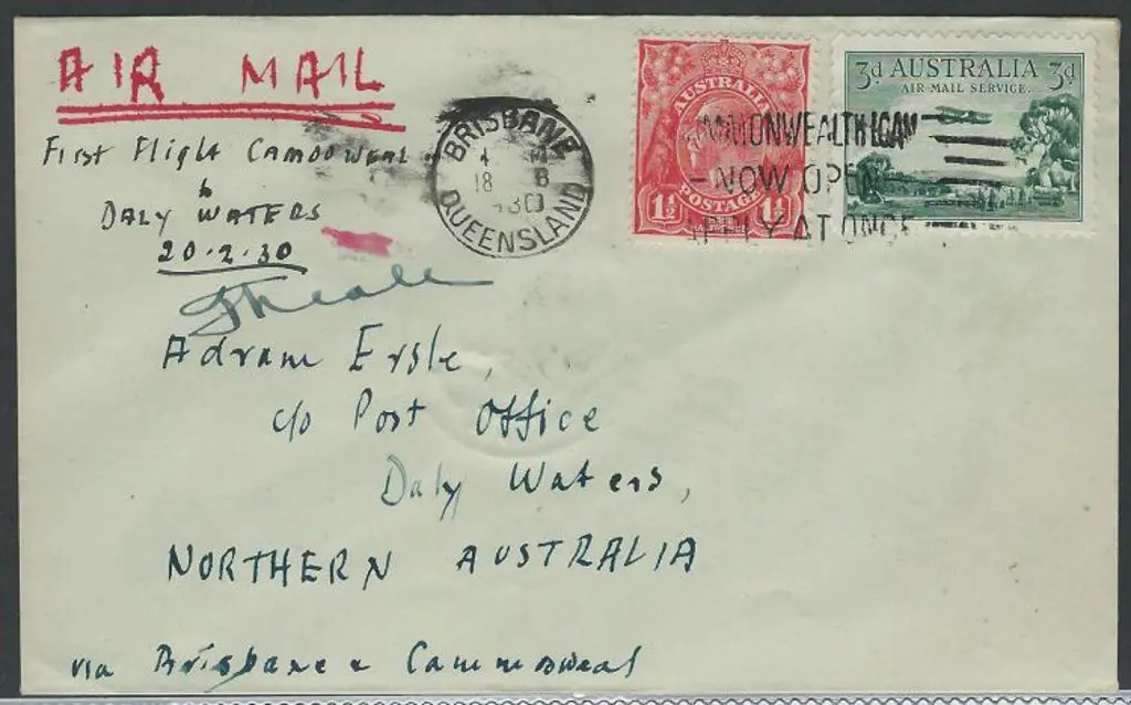 1930 (20th Feb) Camooweal to Daly Waters ... Image 1++