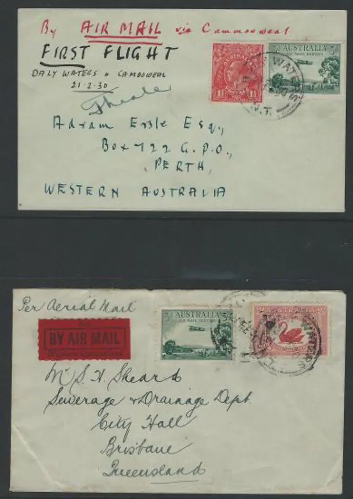 1930 (21st Feb) Daly Waters to Camooweal return ... Image 1++