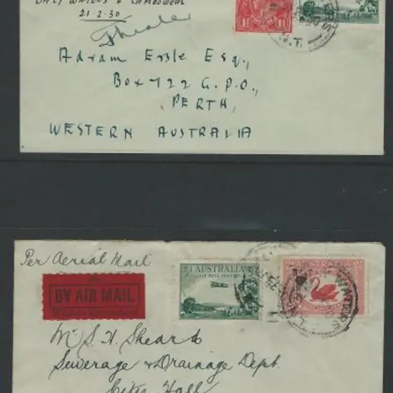 1930 (21st Feb) Daly Waters to Camooweal return ...