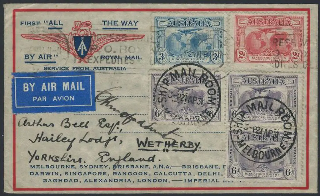 1931 (21st Apr) First "All The Way by Air" ... Image 1++