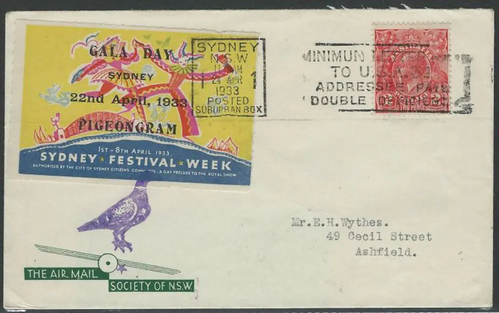 1933 (22nd April) Sydney to Botany First ... Image 1++