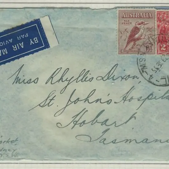 1935 (2nd Oct) Melbourne to Whitemark crash cover. ...