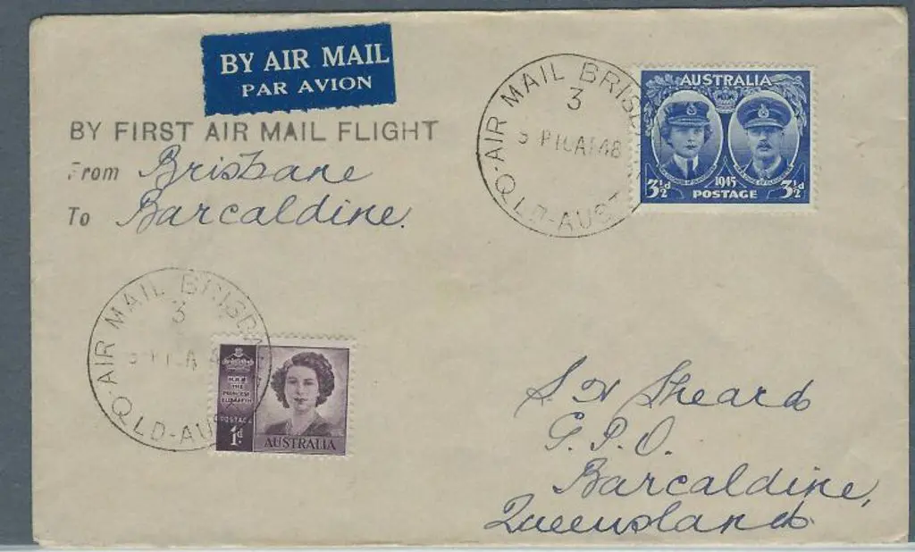 1948 (27th Mar) Brisbane-Quilpie & intermediates ... Image 1++