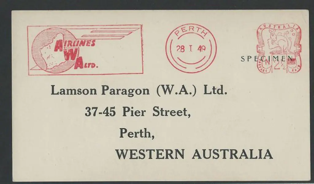 1949 (28th Jan) Postcard pre-printed Neo Postal ... Image 1++