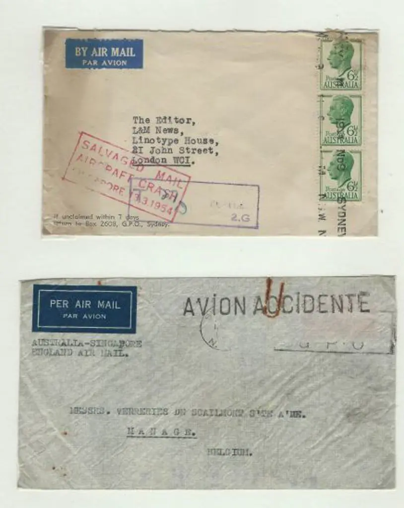 1954 (13th March) ditto but 2 covers. One with the ... Image 1++