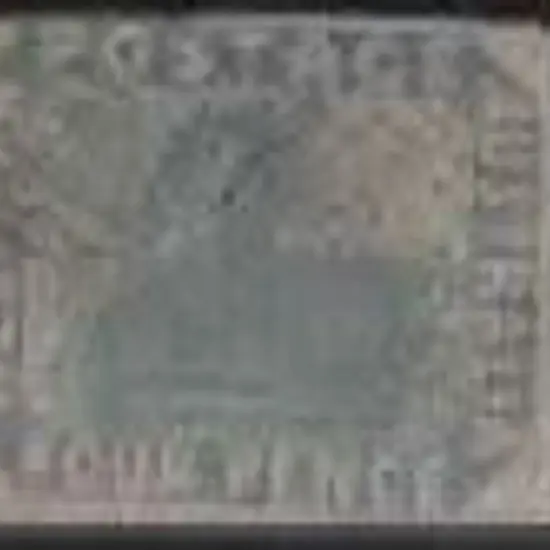 1854 4d pale blue swan with 4 large to close, just ...