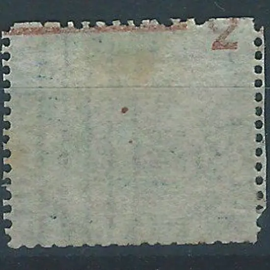 1861 2d blue swan, clean-cut perf. 14-16 with "2" ...