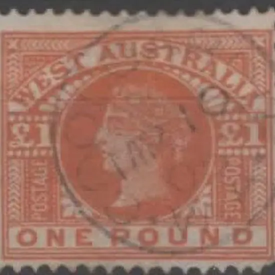 1902 £1 orange-brown QV. F/U with crisp light 1905 ...