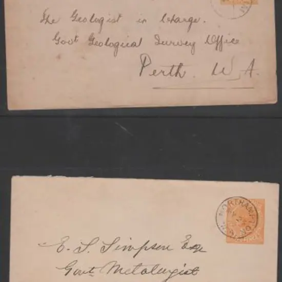 1903 (14th Nov) Whim Creek cancelled 2d ...