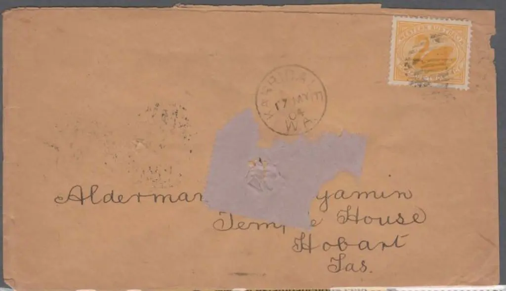 1904 (17th May) Karridale 3b (2) cds with ... Image 1++