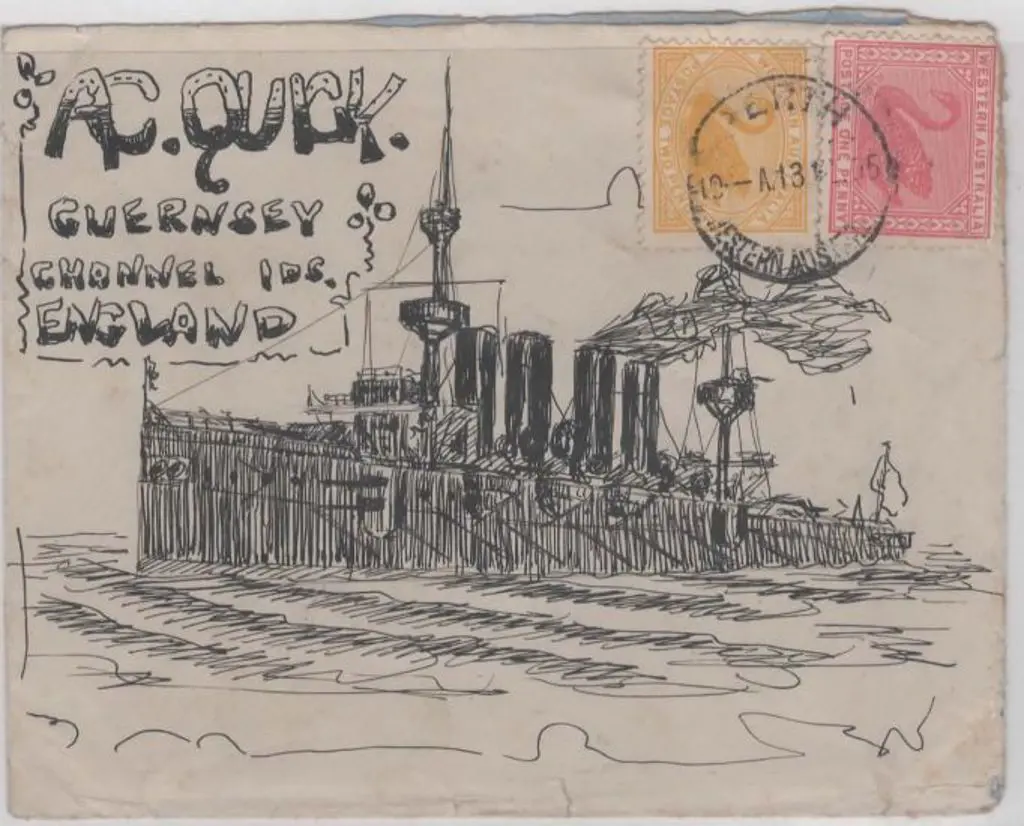 1905 (13th Feb) Leo Quick unsigned illustrated ... Image 1++