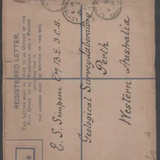 1909 (1st July) incoming (to Perth) KEVII GB ...