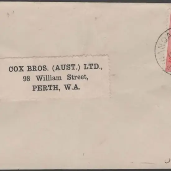 1935 (19th July) 2d Silver Jubilee tied to Perth ...