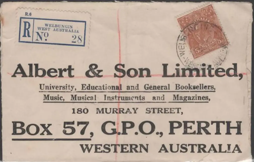 1936 (20th June) Welbungin Registered Albert & ... Image 1++