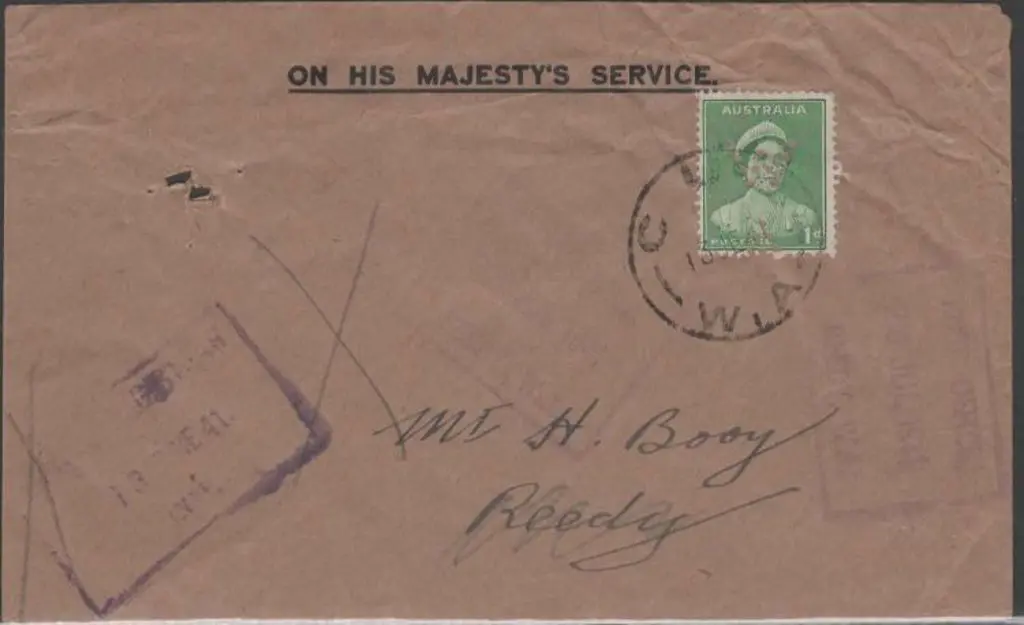 1941 (15th July) OHMS cover with "Lend to Defend ... Image 1++