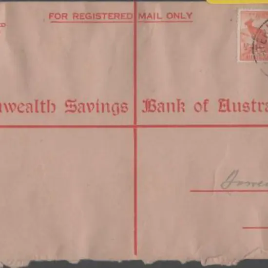 1949 (20th Jan) Commonwealth Savings Bank of ...