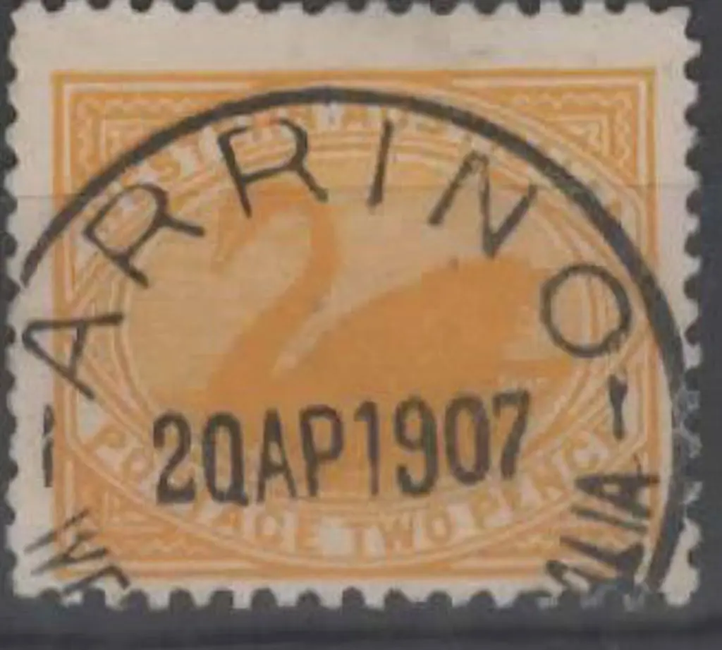 Arrino A27 full & crisp upright cancel on 2d swan ... Image 1++