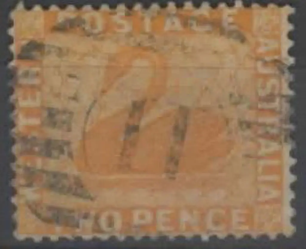 Arthur River 9 Bar 11 on 2d yellow swan. A scarce ... Image 1++