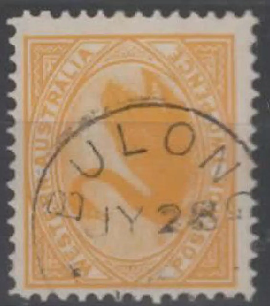 Bulong 3b-b JY 28 dated strike on 2d swan. No year ... Image 1++