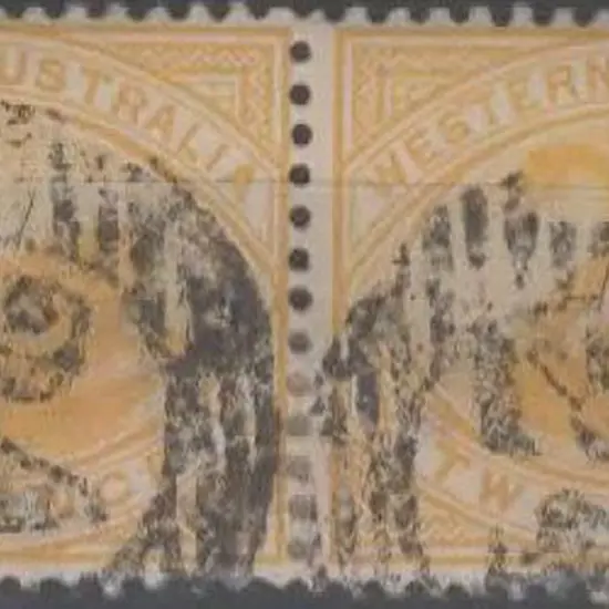 Cossack 15 Bar 24. The repaired hand stamp on 2d ...