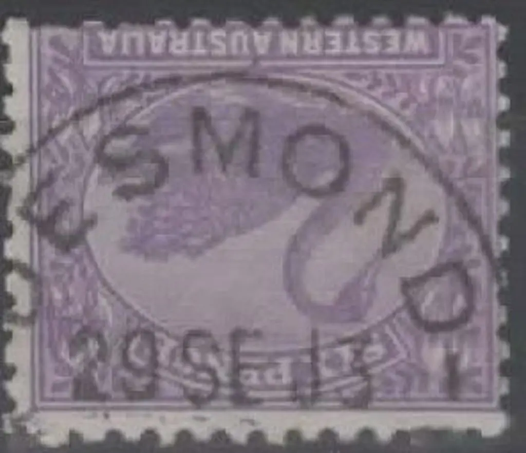 Desmond D28 bold cancel dated 29 SE 13 on 6d mauve ... Image 1++