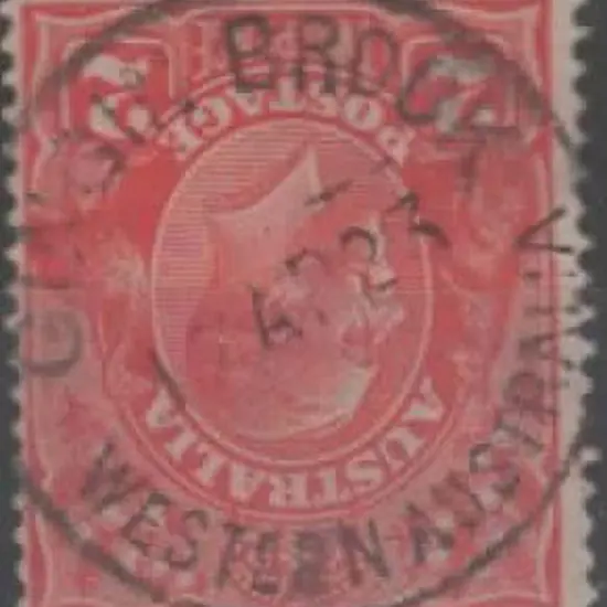 Gingin Brook A27 on 2d red KGV for 17 AP 23. PMI ...