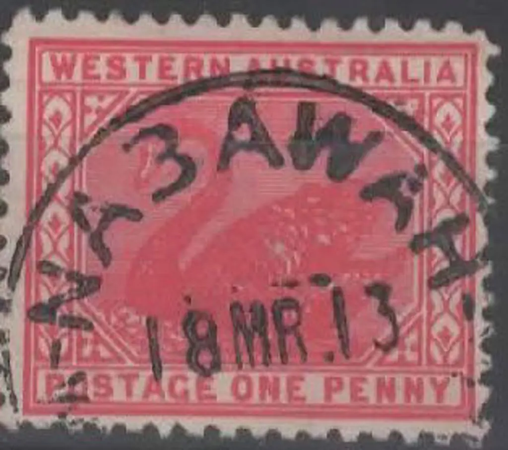 Nabawah D28 upright strike dated 18 MR 13 on 1d ... Image 1++